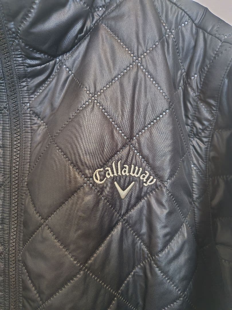 Callaway ブラック キルティングジャケット