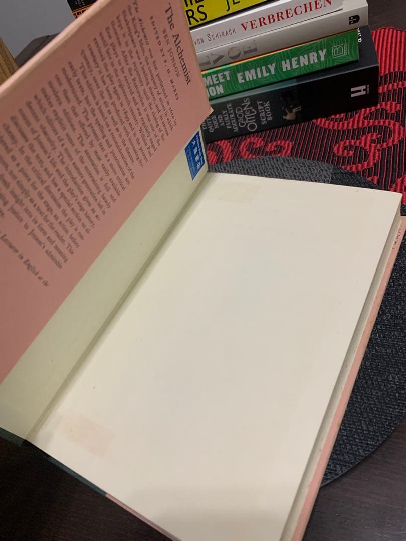 希少　The Alchemist by Ben Jonson