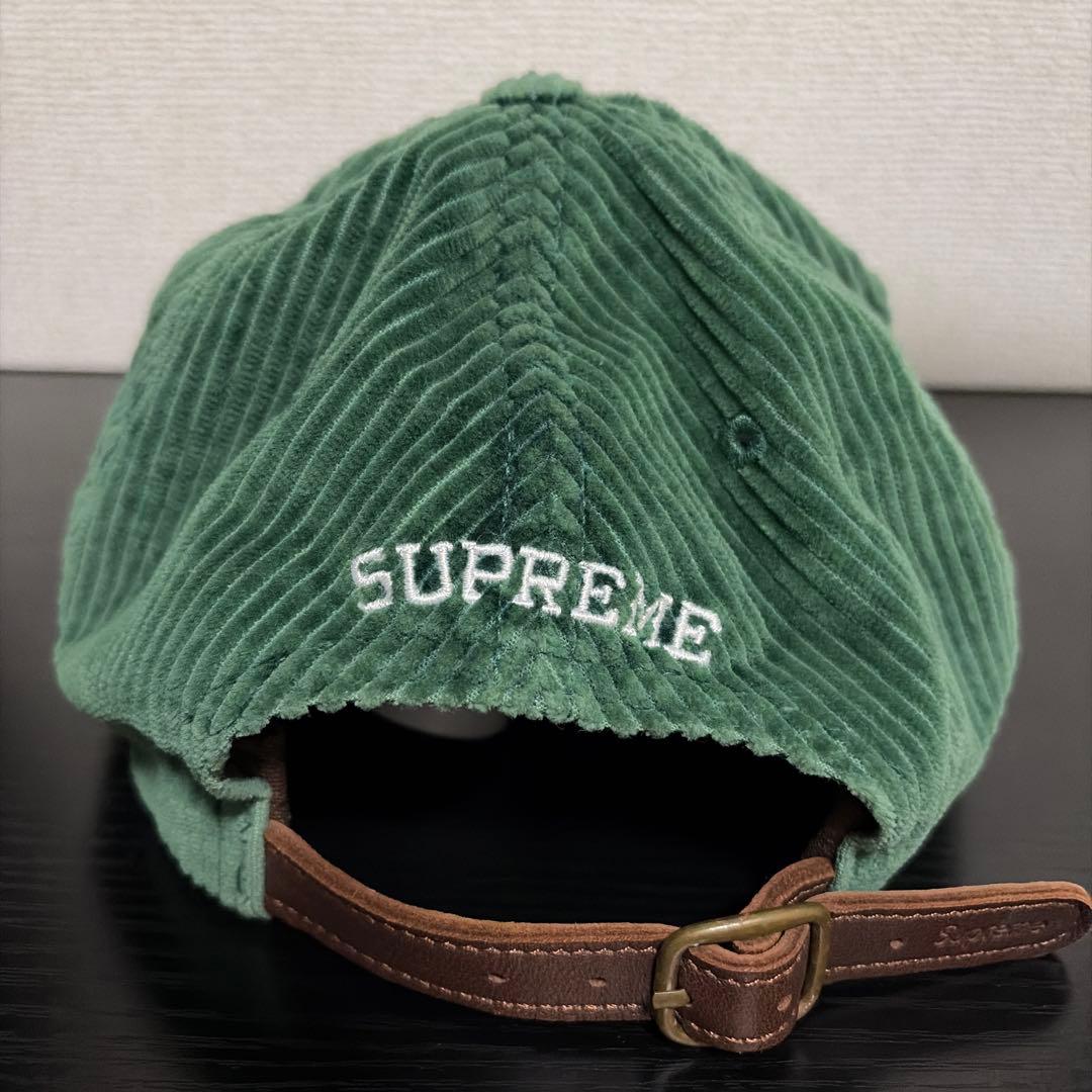 帽子 Supreme Corduroy S Logo 6-Panel \"Green\"
