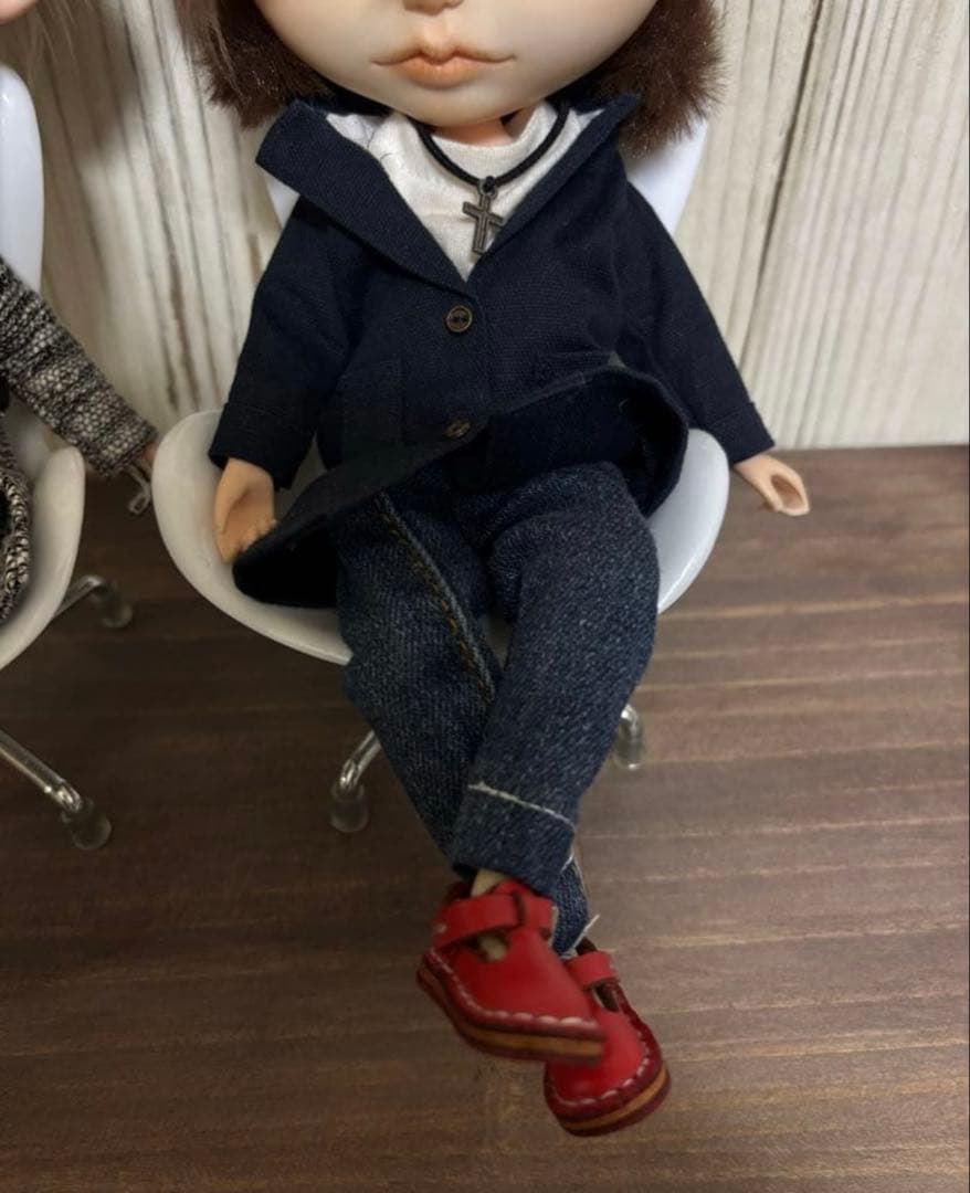 アイシードールカスタム 作家様 二人セット 男の子 アウトフィットセット