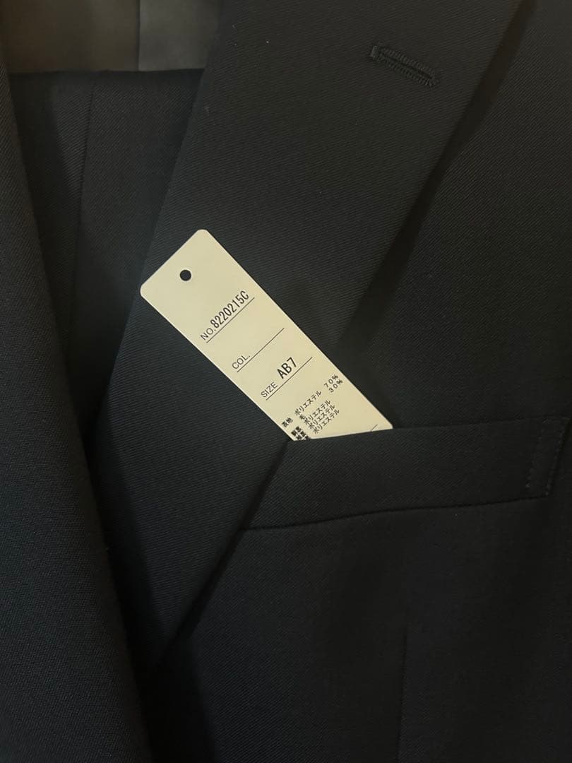 JOURNAL WORKS 黒　ストレッチスーツAB7