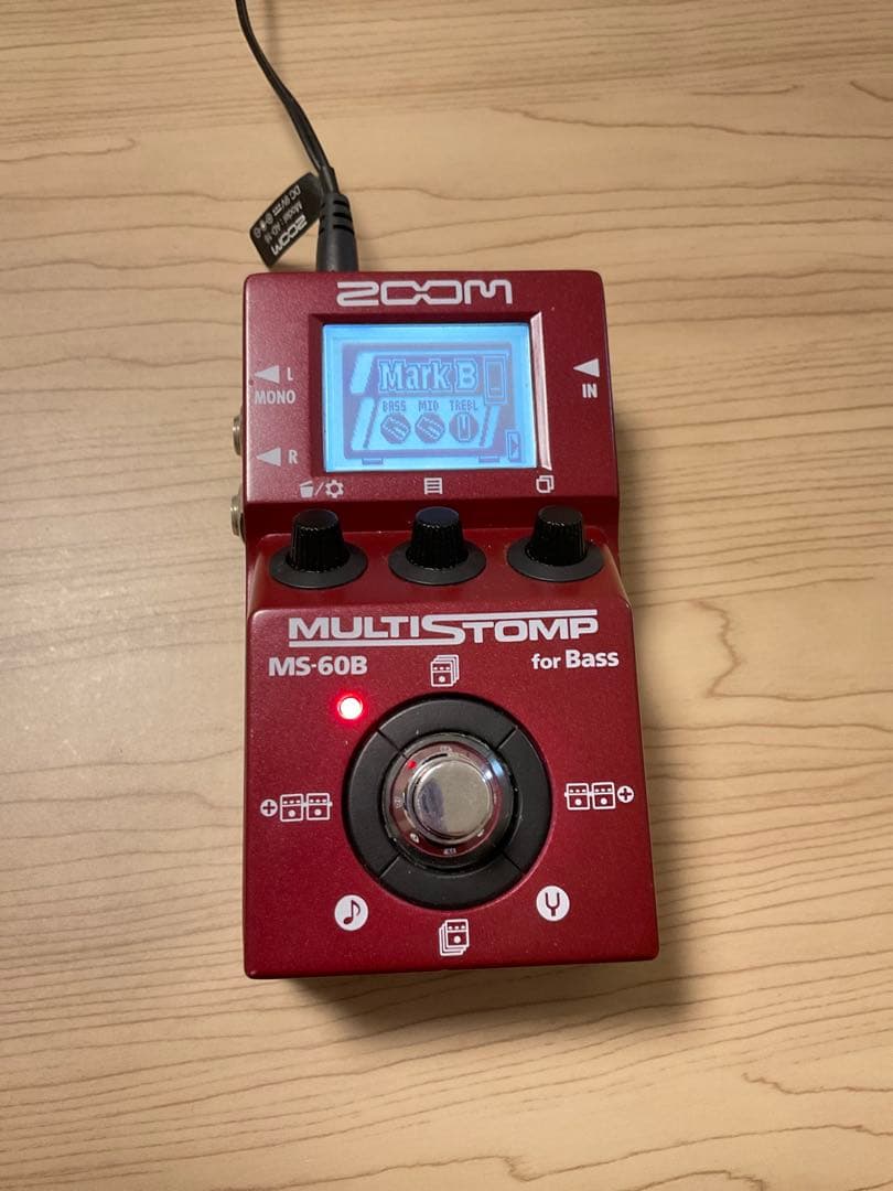 ベース ZOOM MS-60B MULTI STOMP