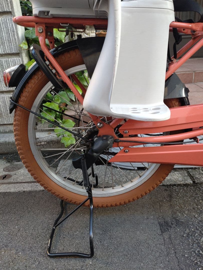 【のあ】配送可【２０１９年製ギュット】電動アシスト自転車★３人乗子供乗