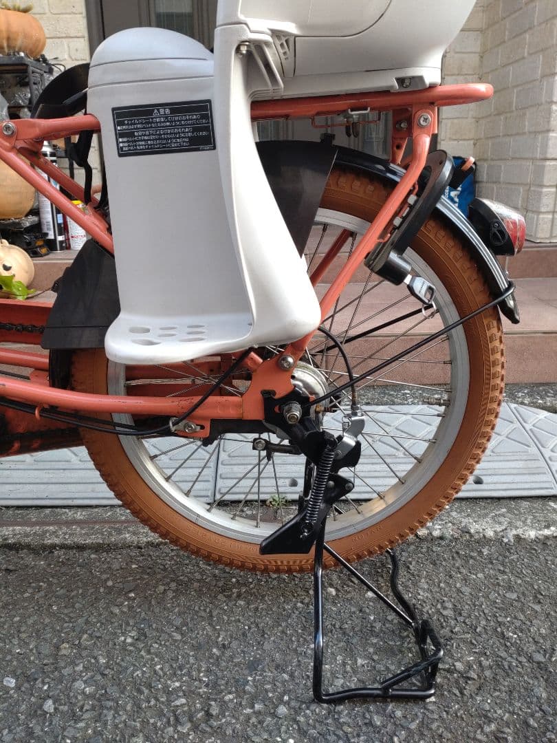 【のあ】配送可【２０１９年製ギュット】電動アシスト自転車★３人乗子供乗