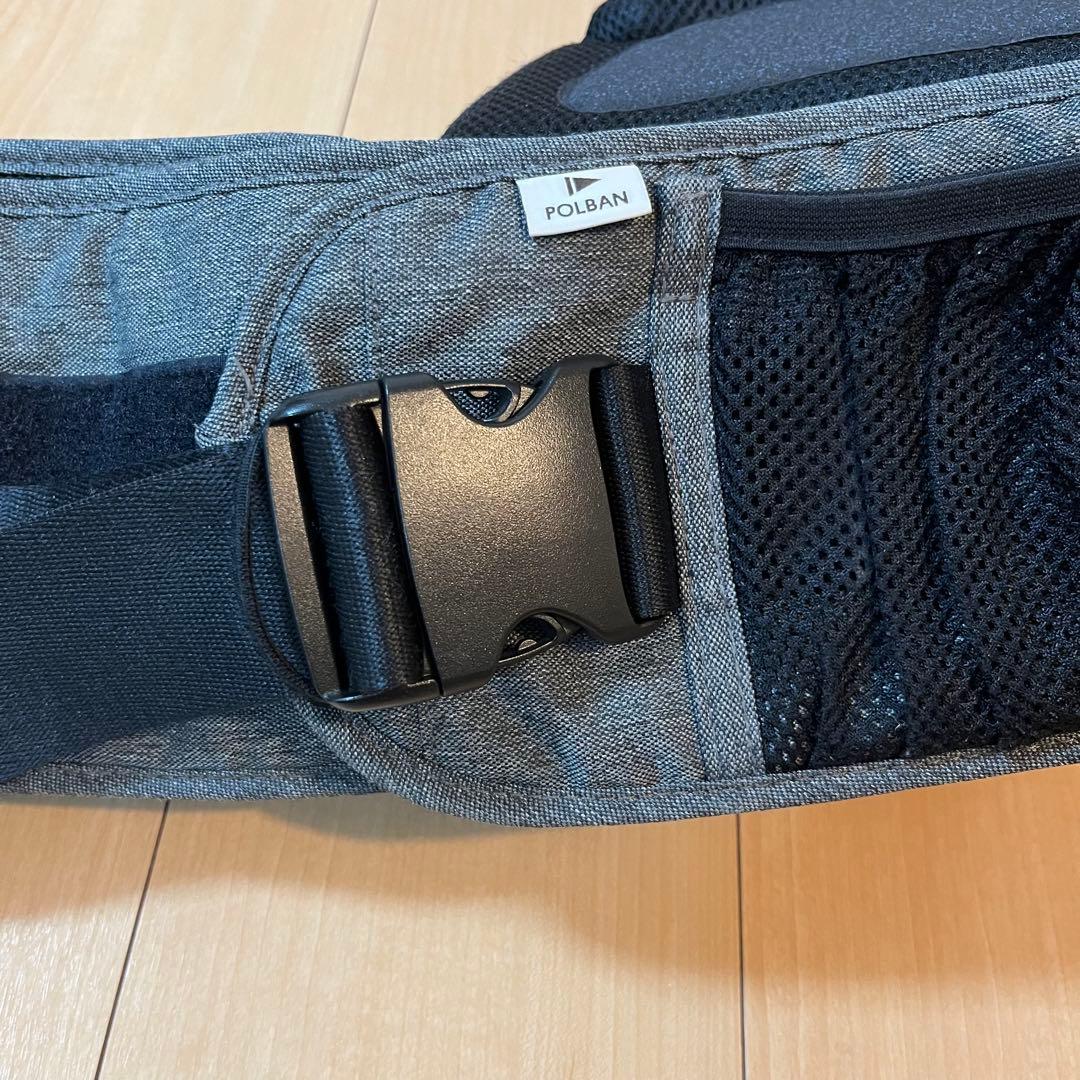POLBAN ADVANCE ポルバンアドバンス ヒップシート メランジグレー