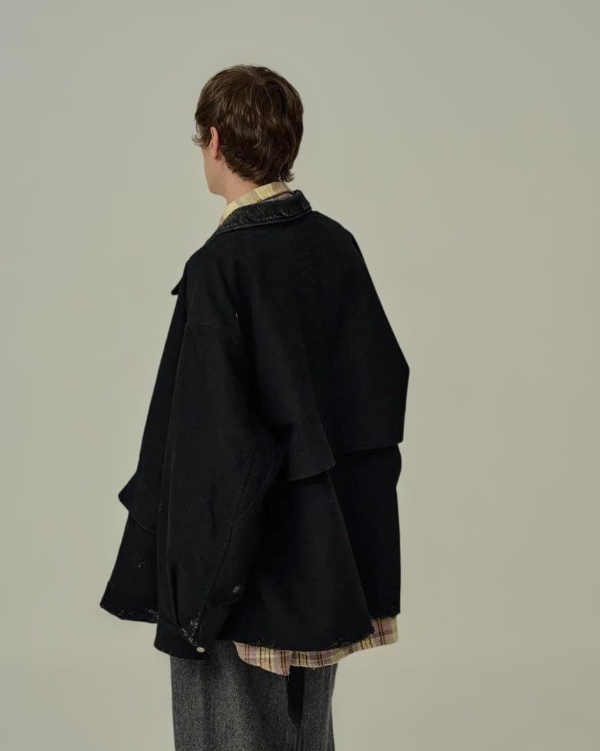 新品／完売品【サイズ2】アンセルムMOLESKIN WORK JACKET