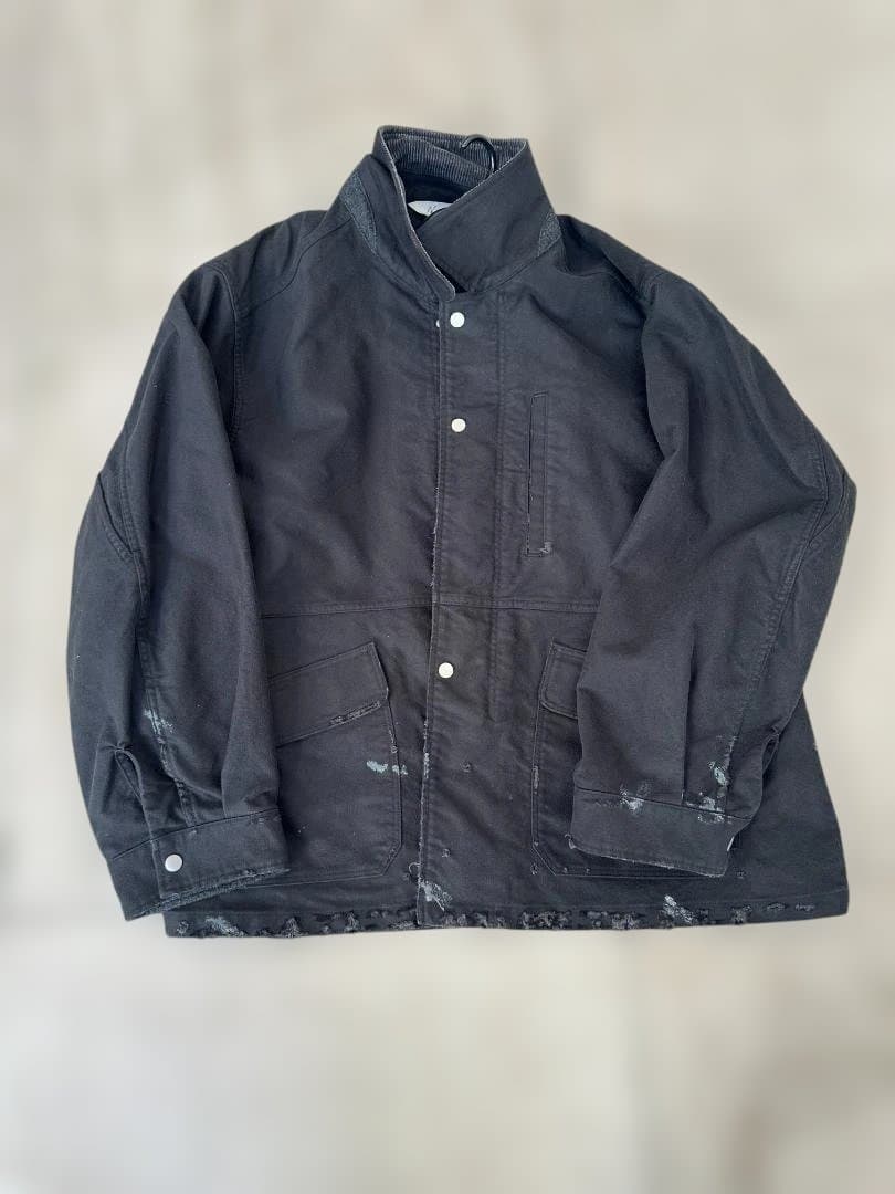 新品／完売品【サイズ2】アンセルムMOLESKIN WORK JACKET