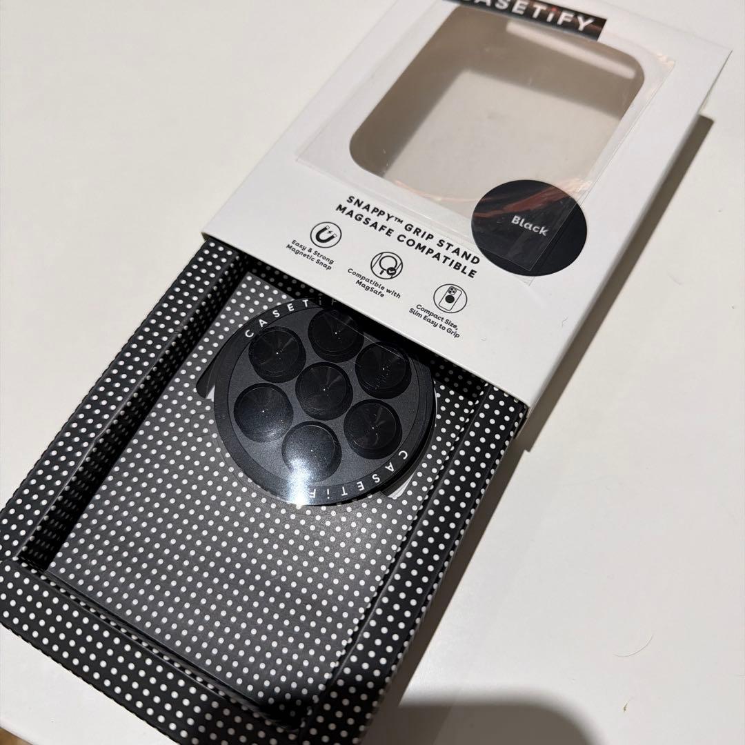 【新品】casetify スナップ & スティックグリップスタンド