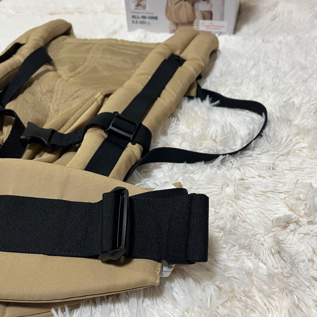 【美品】エルゴベビー　オムニ360 クールエア　ベージュ　抱っこ紐 検印有