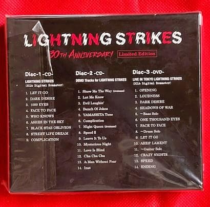 LOUDNESS LIGHTNING STRIKES 30th 完全生産限定盤