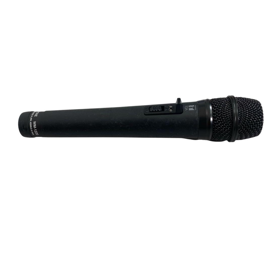【動作良好】TOA ワイヤレスマイク ハンド型 WM-1220 ④