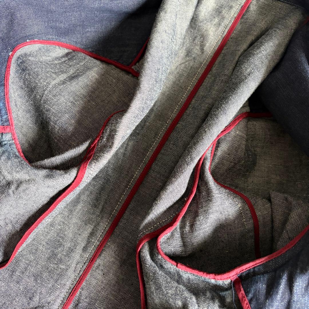 希少✨ Paul Smith コレクション デニムテーラード 紺 XL 綿100