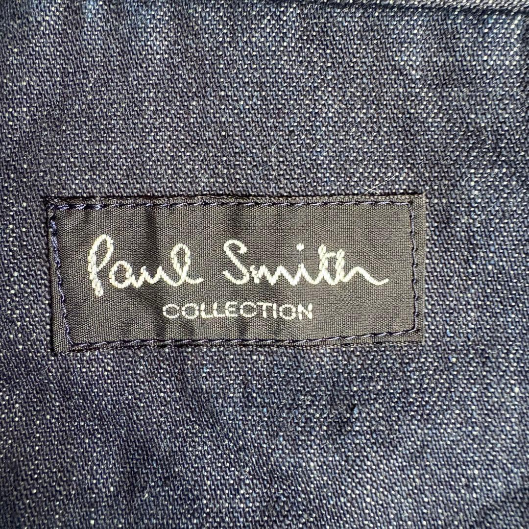 希少✨ Paul Smith コレクション デニムテーラード 紺 XL 綿100
