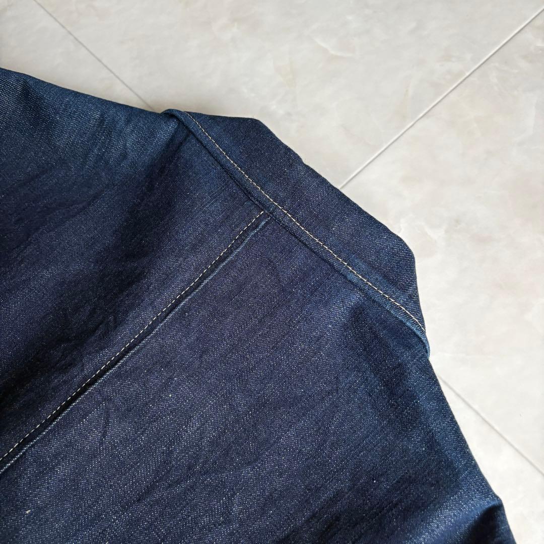 希少✨ Paul Smith コレクション デニムテーラード 紺 XL 綿100
