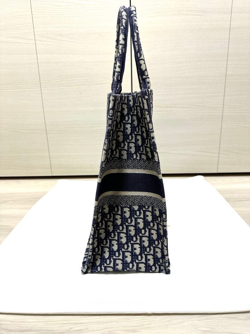 ChristianDior ディオール　バッグ　ブックトート　ラージ　オブリーク