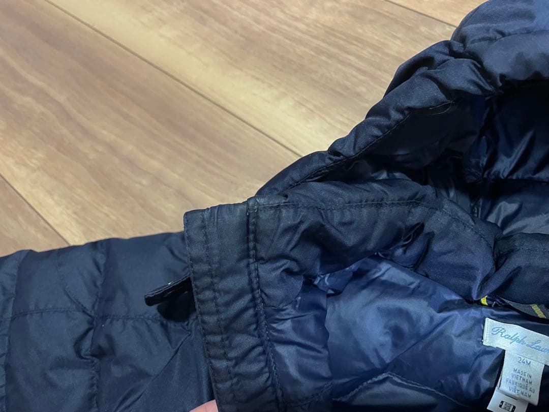 Polo Ralph Lauren ネイビー ダウンコート 24M