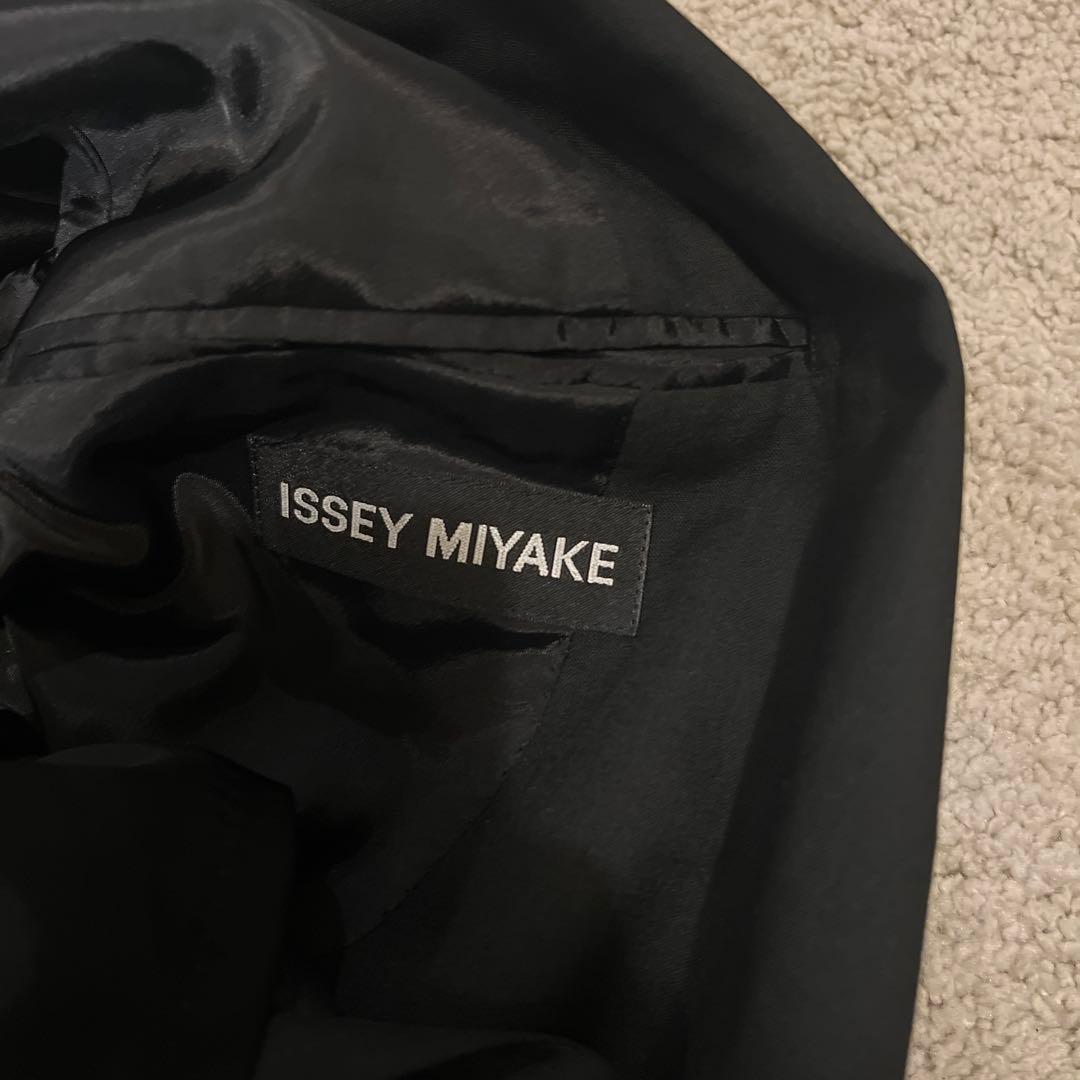 ISSEY MIYAKE 黒 シングルボタン ビジネスジャケット