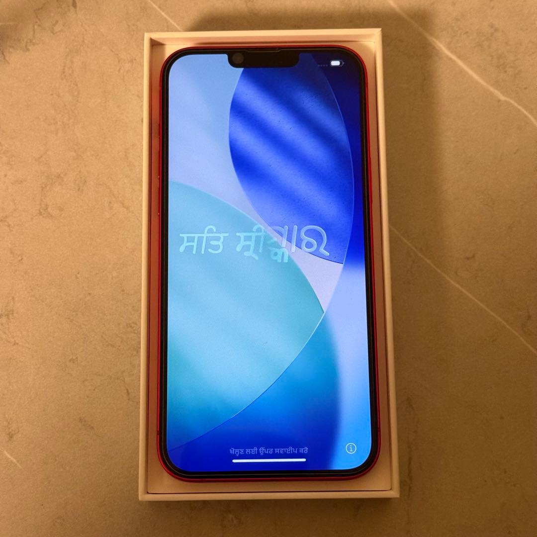 iPhone14 Plus (PRODUCT(RED)) 本体と付属品