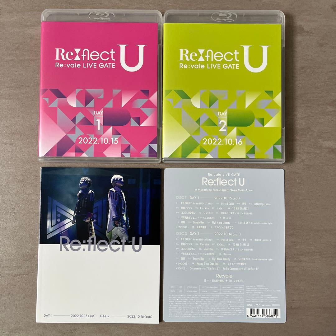 Re:vale LIVE GATE ”Re:flect U” Blu-ray