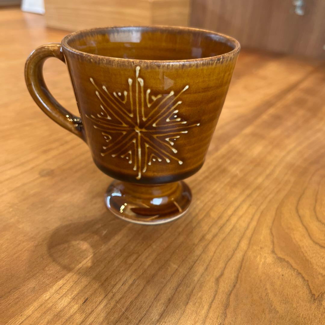 お値下げ！益子焼　豊田雅代　陶器製皿とマグカップセット