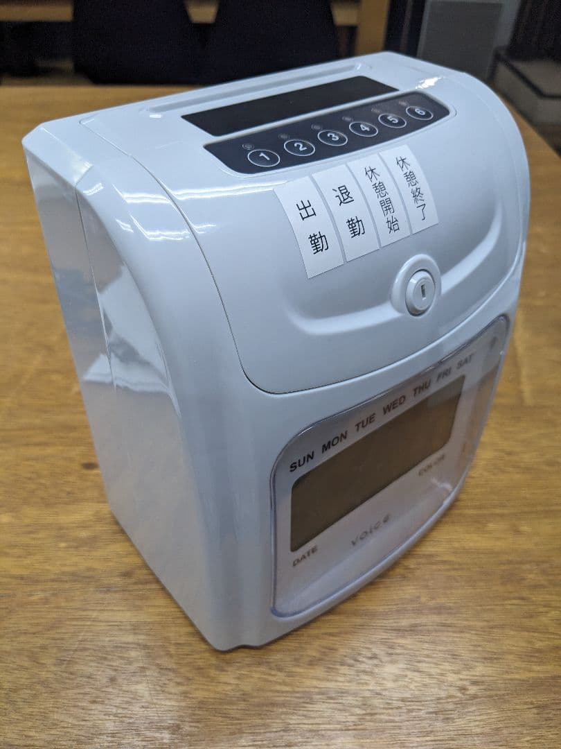 VOICE タイムレコーダー VT-1000 タイムカード付き 172枚