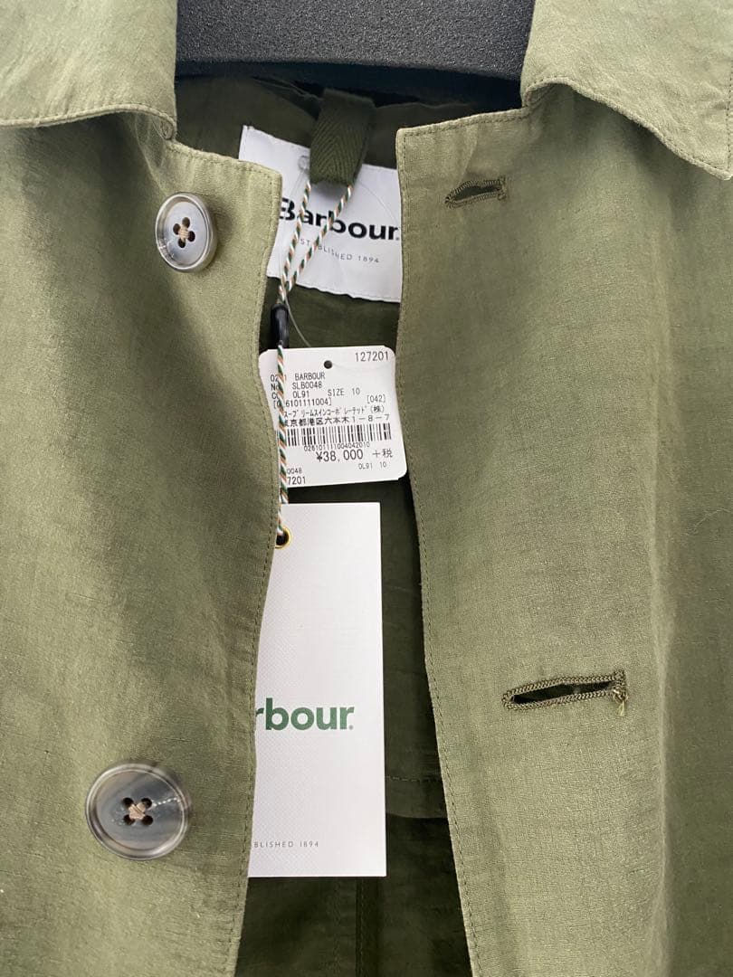 Barbour スプリングコートサイズ10