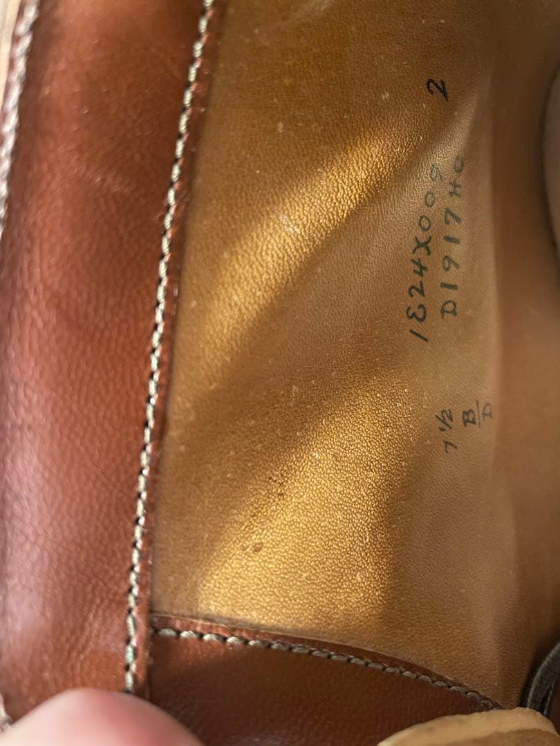 ALDEN カラー4 タンカーブーツ D1917HC