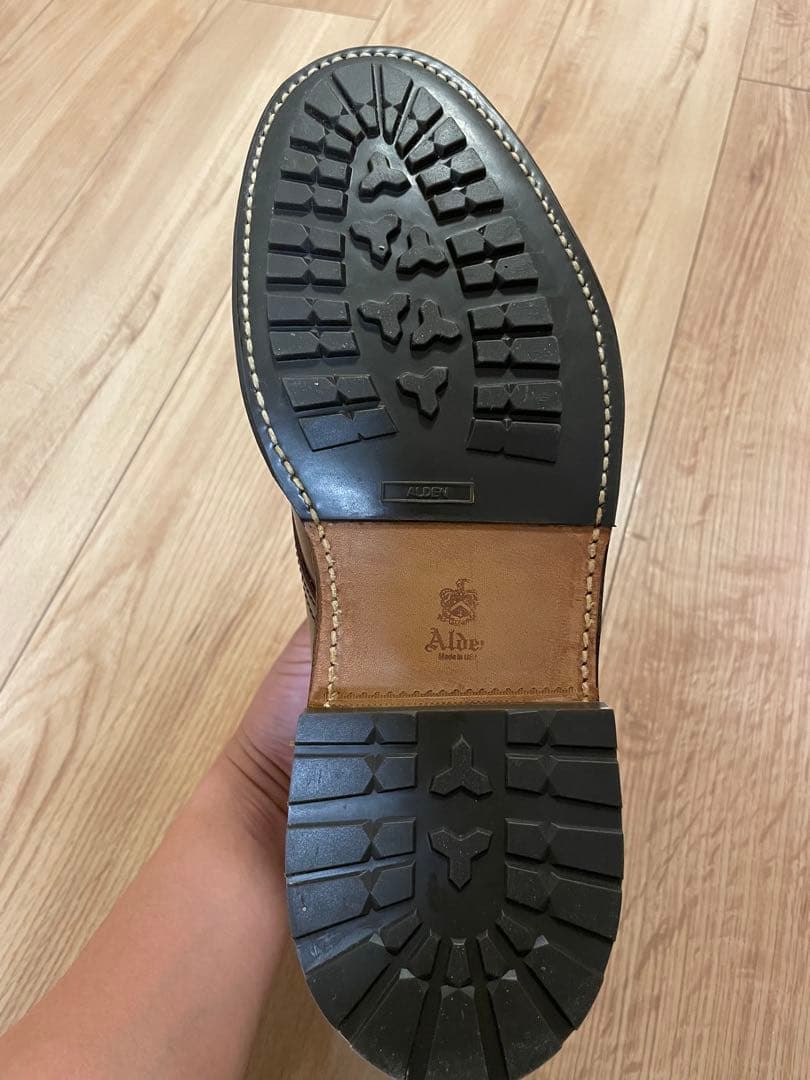 ALDEN カラー4 タンカーブーツ D1917HC