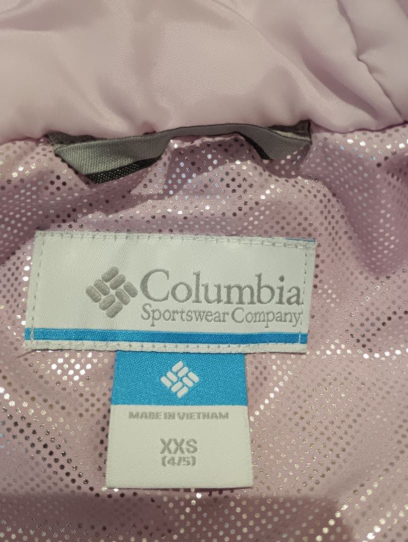 Columbia 子ども用スキーウェアセット 年少～低学年女子向け