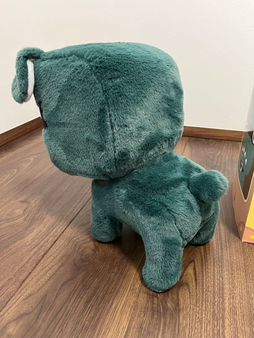 デリマル ミニぬいぐるみ グリーン 箱付き
