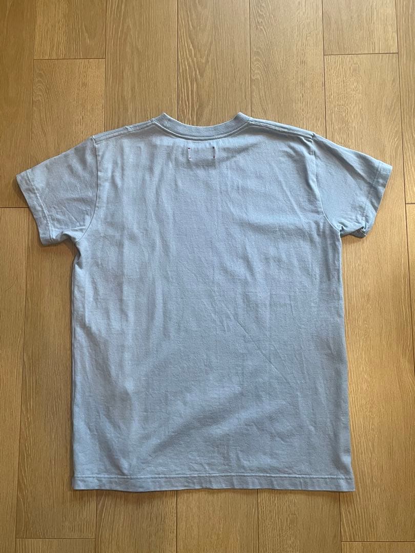 MEYAME SLIT LONG SLEEVE TEE ブルー