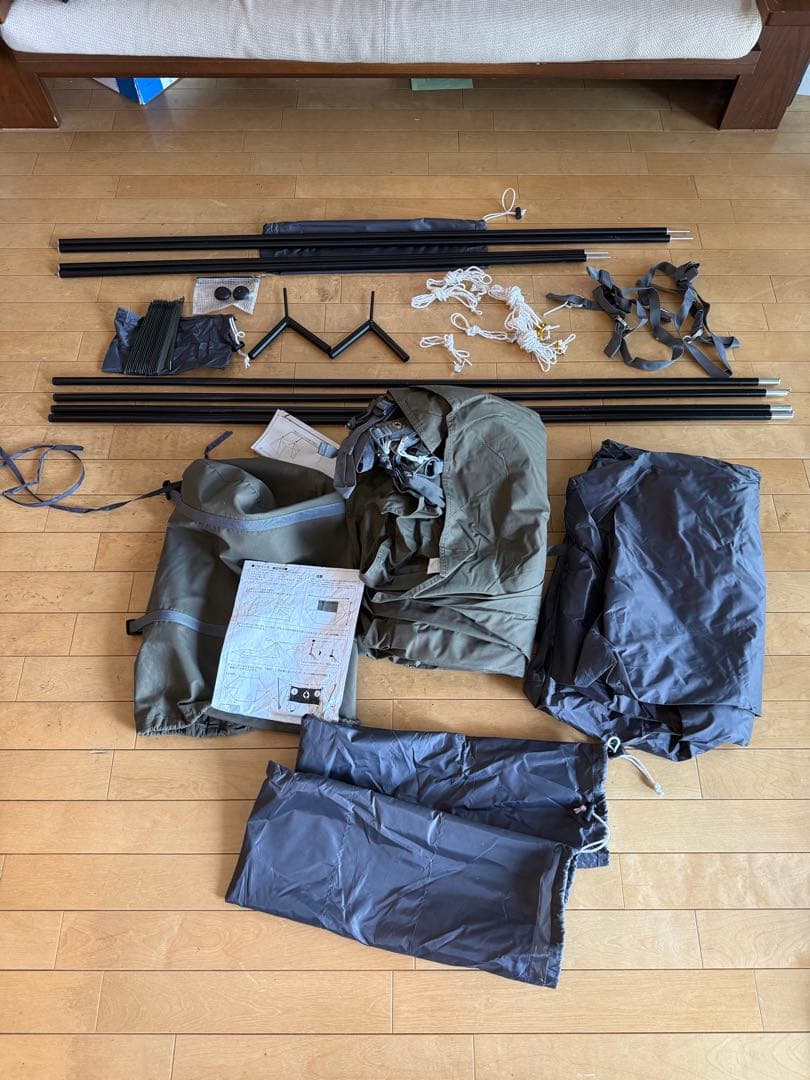 超美品☆バンドック ソロベース (純正フタマタ支柱セット付)☆
