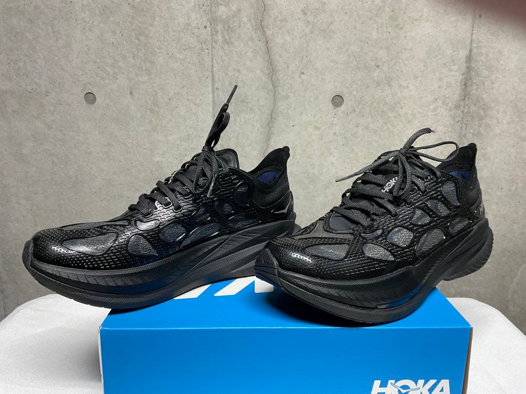HOKA　U MACH X CAGED　ブラック　28.0