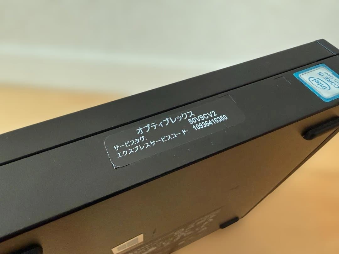 Windowsデスクトップ dell optiplex 3060 micro/i5-8500T/8GB