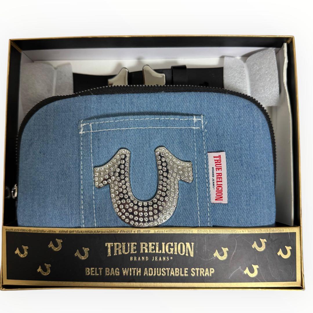 トゥルーレリジョン TRUE RELIGION ベルトバッグ デニム ひ
