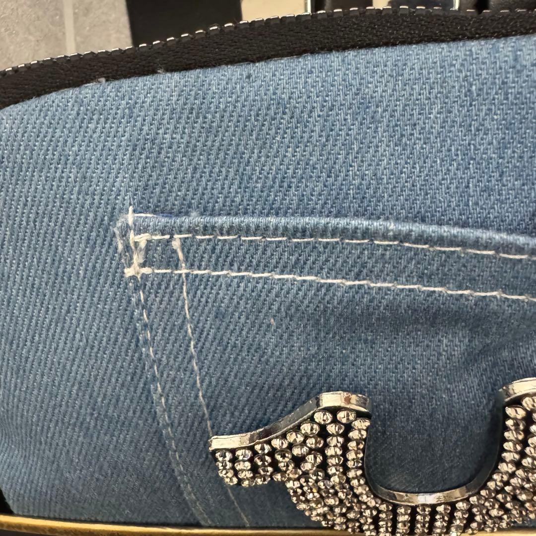 トゥルーレリジョン TRUE RELIGION ベルトバッグ デニム ひ
