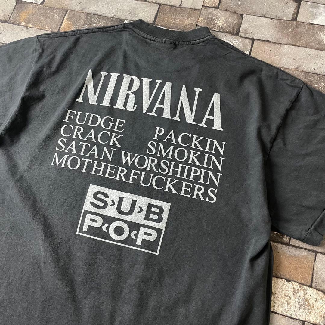 Nirvana Fade Tee XL ニルヴァーナ “地獄の輪” 神曲