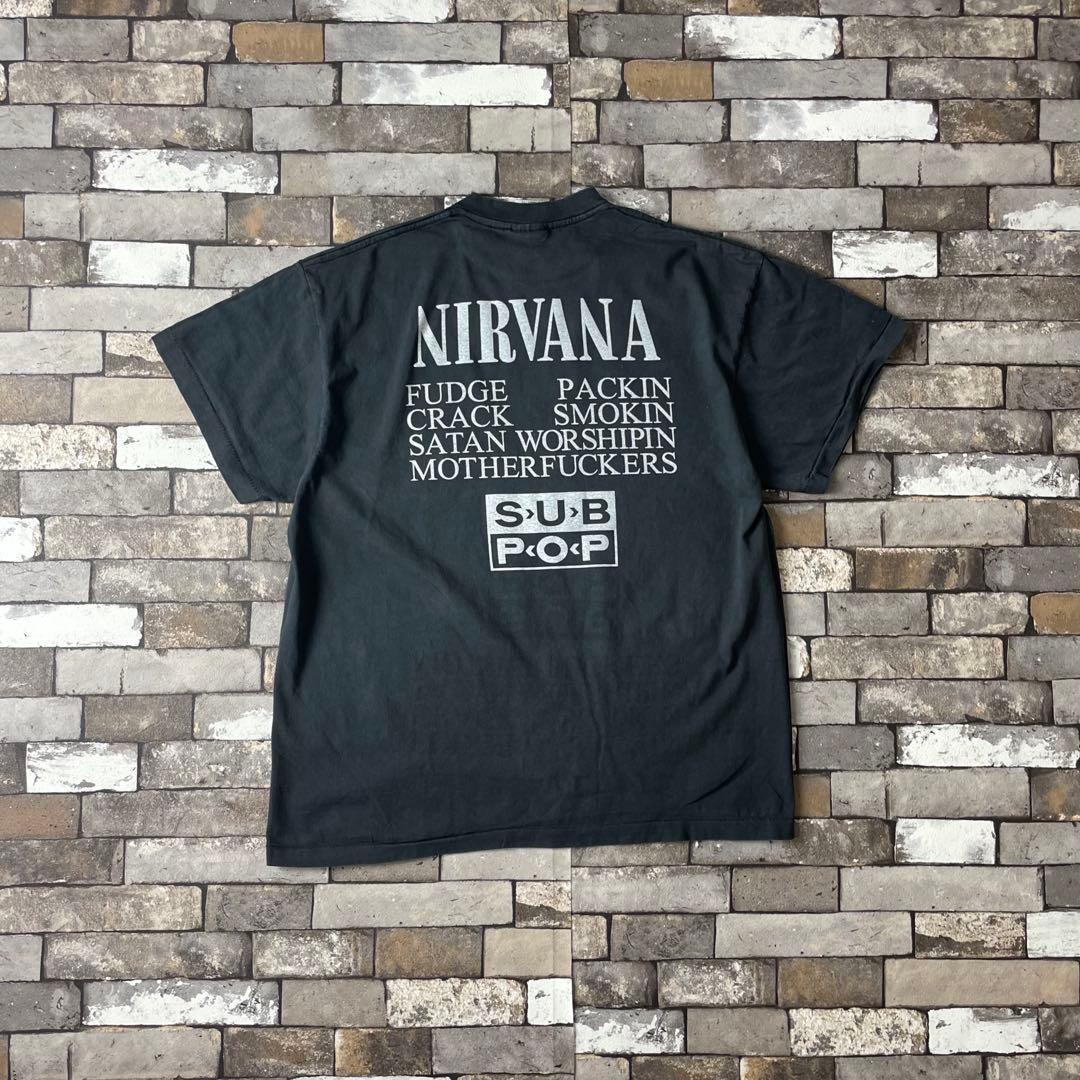 Nirvana Fade Tee XL ニルヴァーナ “地獄の輪” 神曲