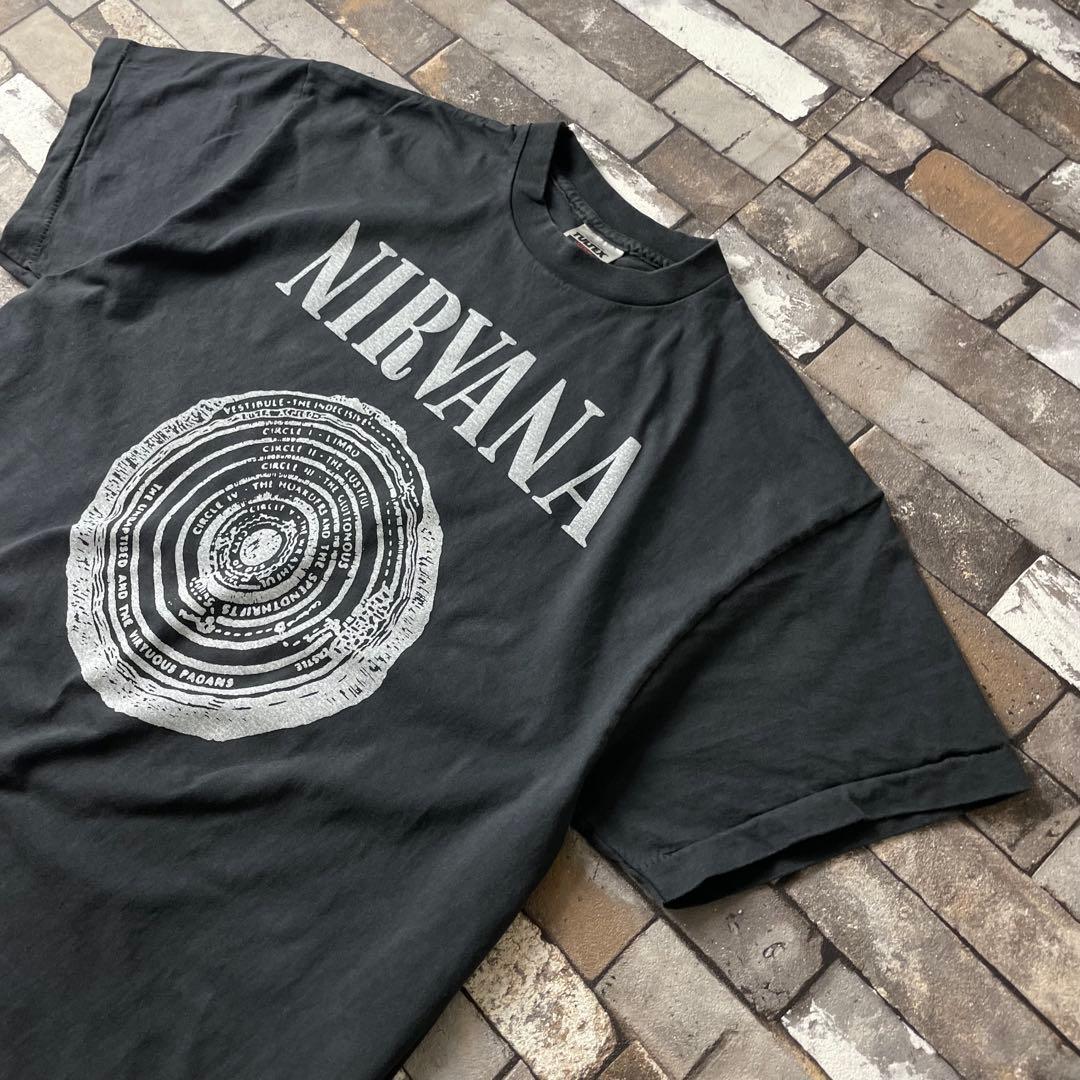 Nirvana Fade Tee XL ニルヴァーナ “地獄の輪” 神曲