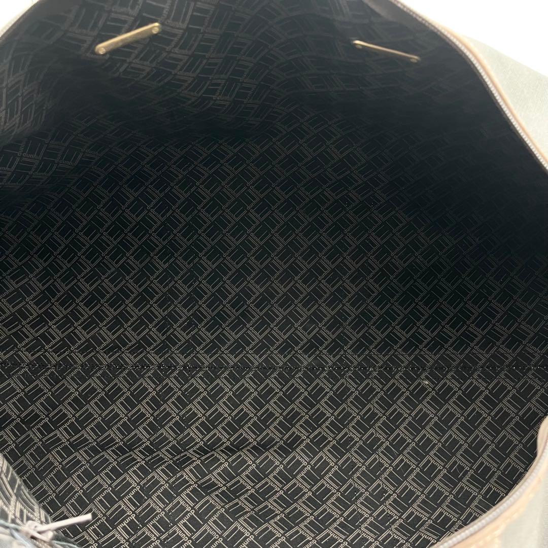 ダンヒル 2way ボストンバッグ ロゴ レザー PVC 斜め掛け ビジネス