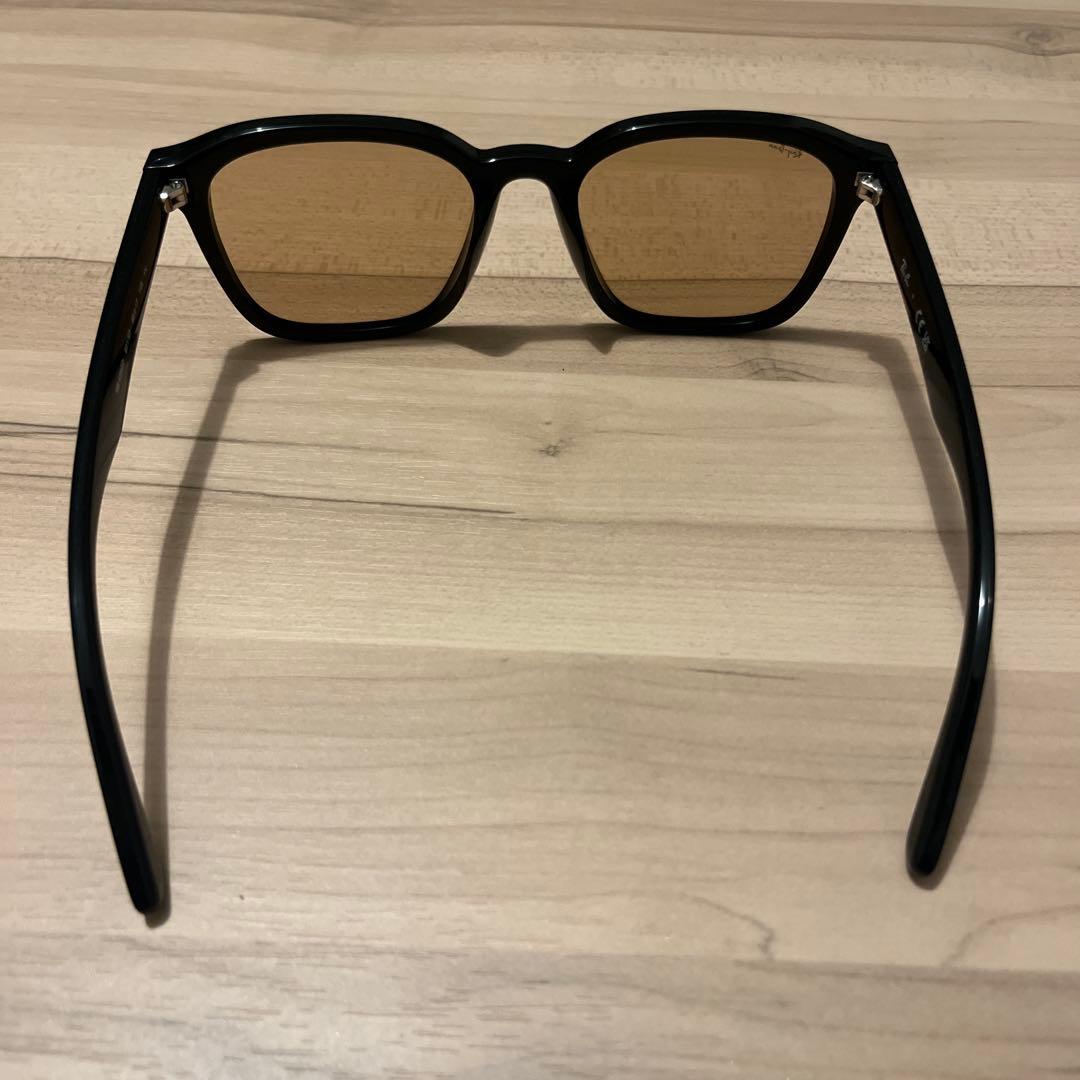 Ray-Ban ブラックスクエアサングラス