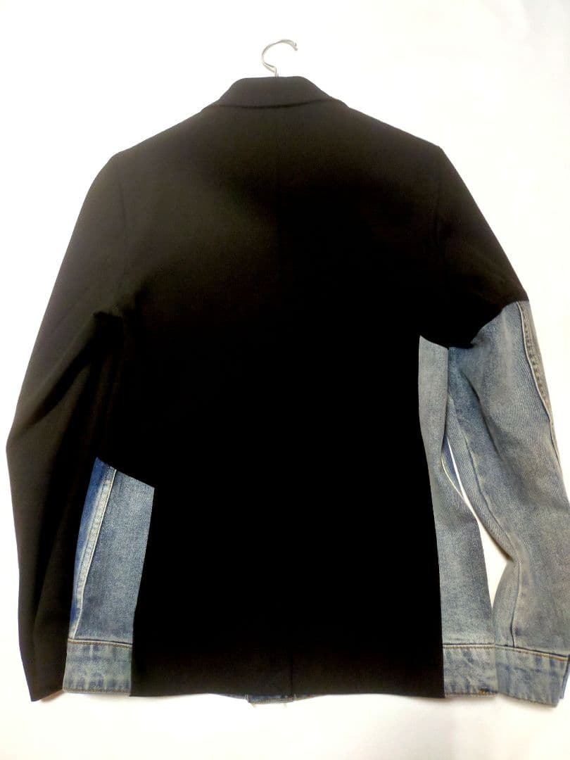 新品未使用品　Desigual テーラードジャケット　デニム　切替 48