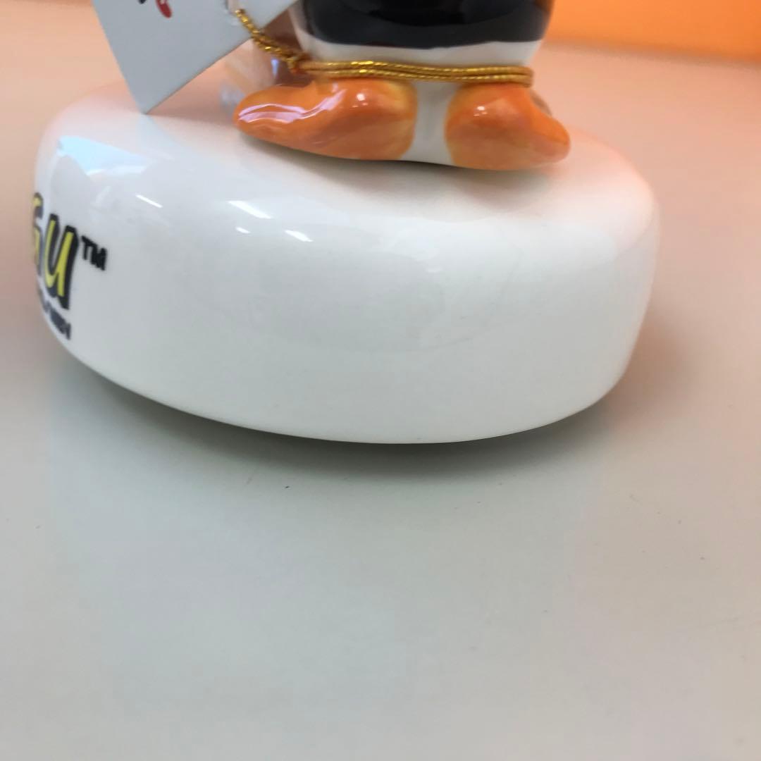 ピングー ピンガ 陶器 オルゴール ソリ滑り ピングーのテーマ　セキグチ
