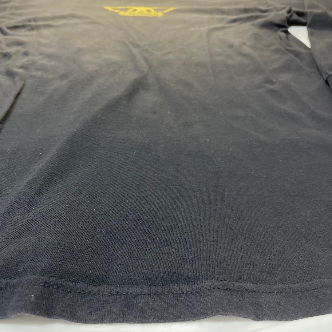き*ぴ様 エアロスミスTシャツNine livesツアー長袖ロックTヴィンテージ