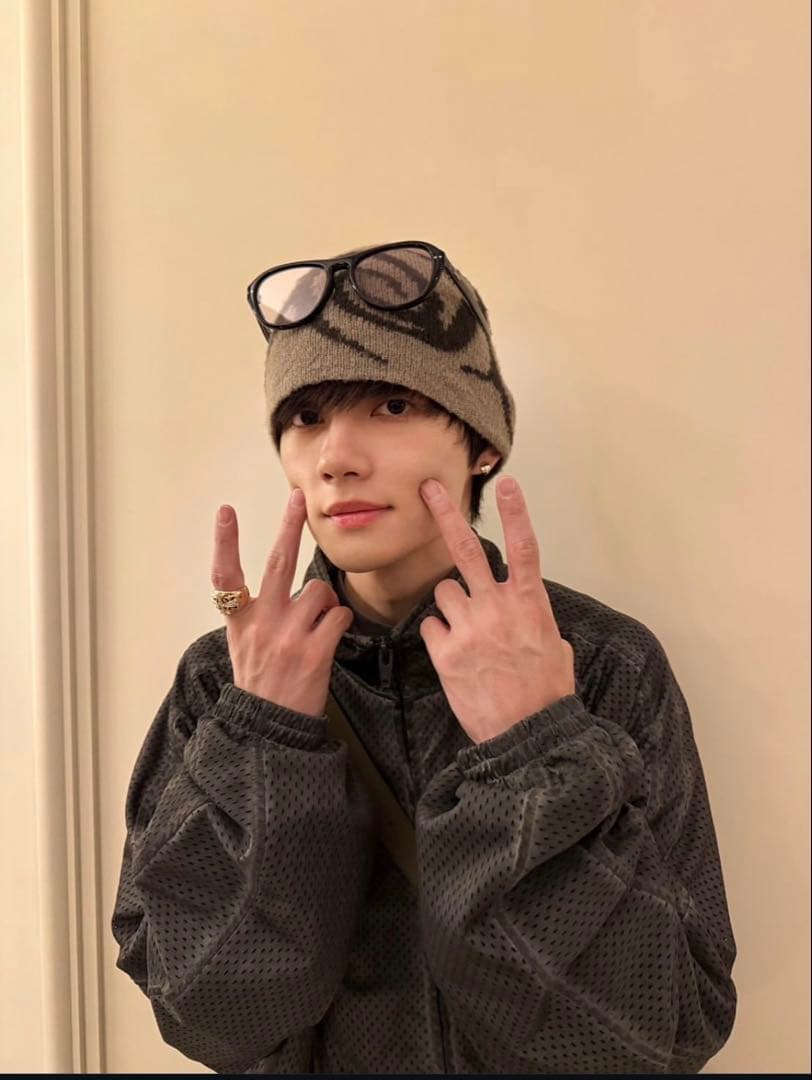 ROA graphic beanieビーニー ロア ニット帽