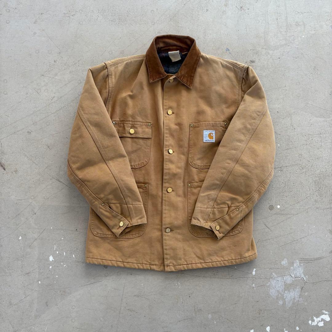 Carhartt 100周年記念 チョアコート USA製　ブランケット　L相当