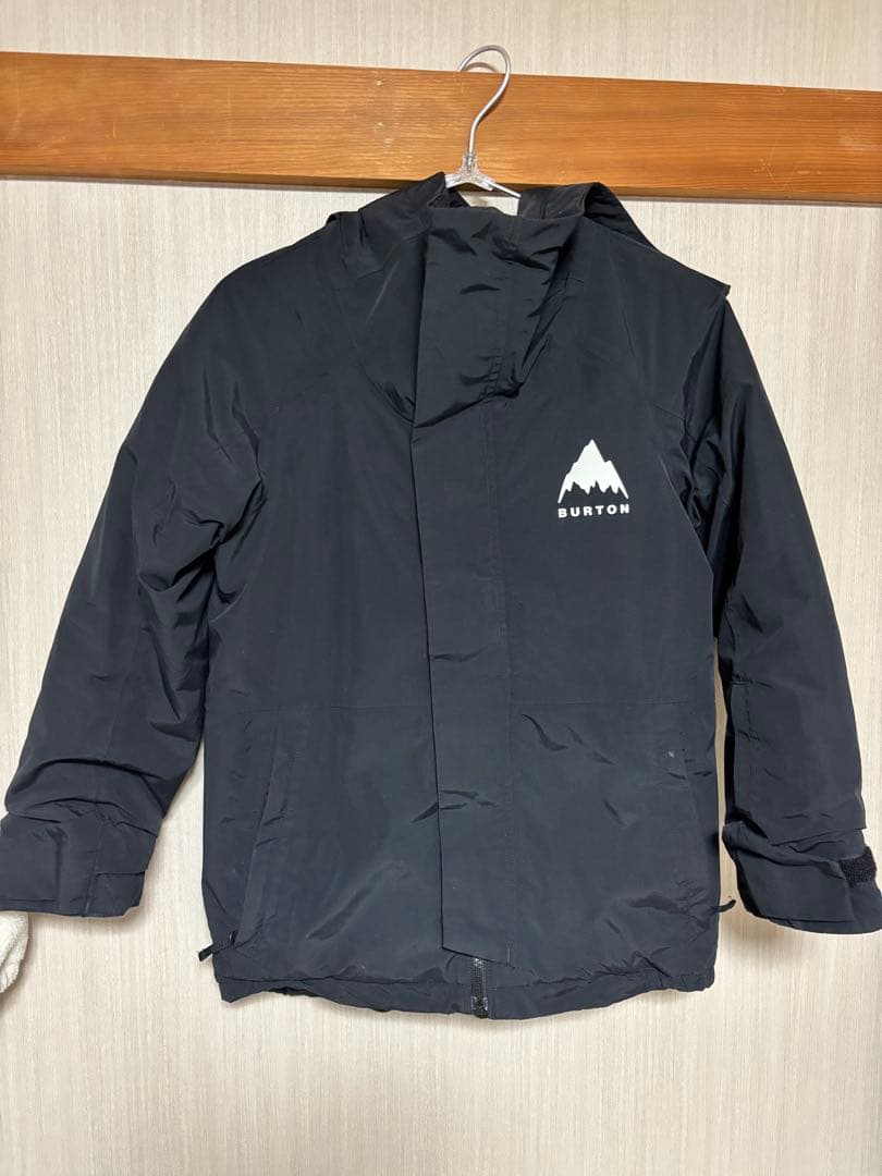 BURTON スノーボードウェア サイズS グレー/ブラック　セット　上下