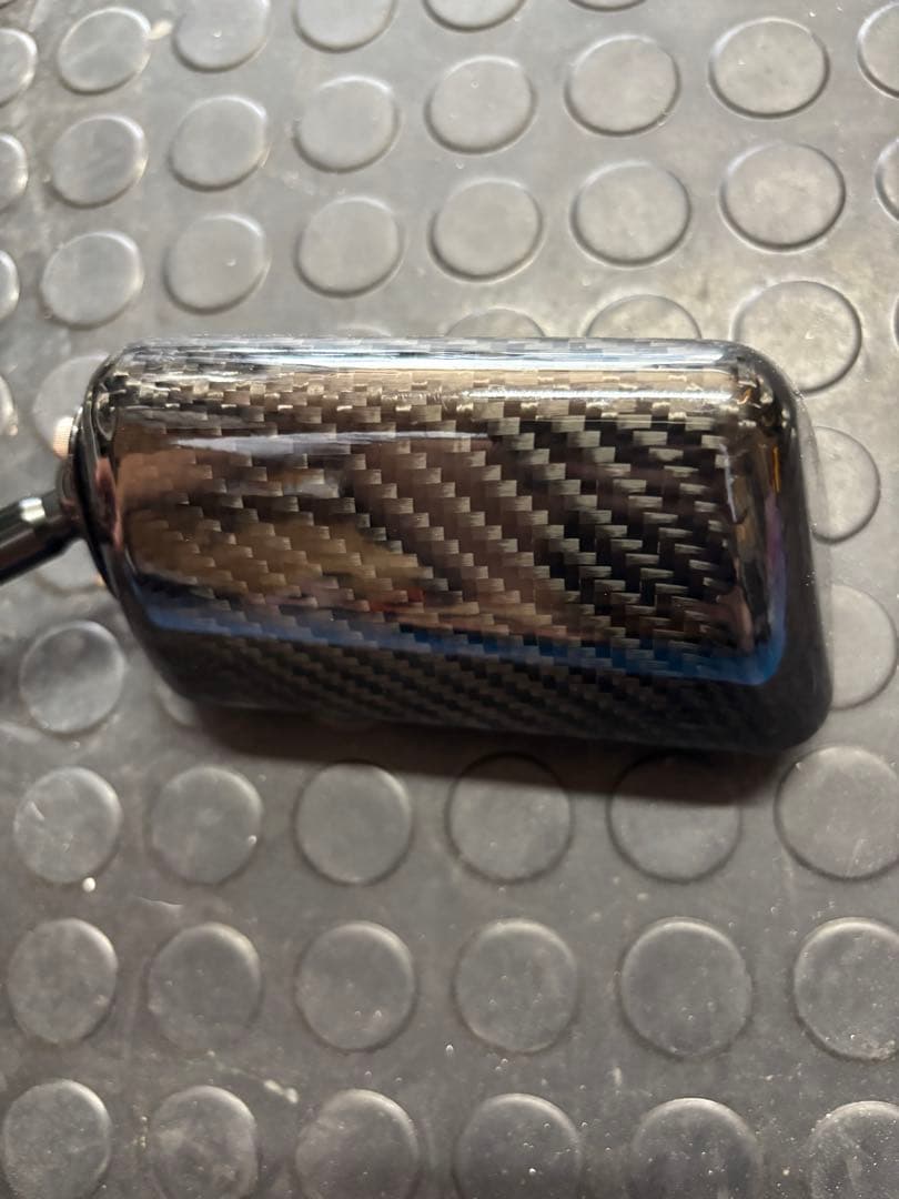 美品 SIMOTA シモタ カーボン ミラー