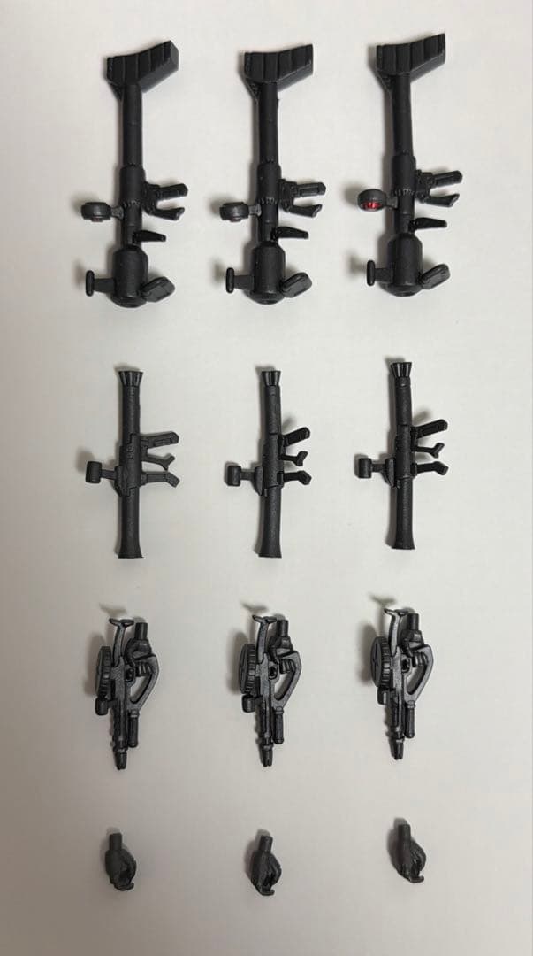 [開封済み] ガンダムコンバージ コア　黒い三連星　 高機動型ザクⅡ&ドムセット