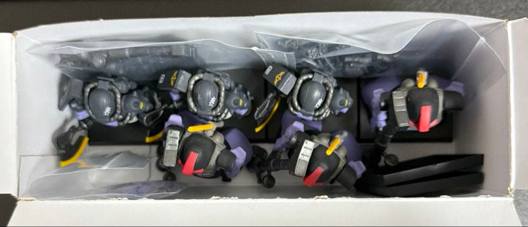[開封済み] ガンダムコンバージ コア　黒い三連星　 高機動型ザクⅡ&ドムセット